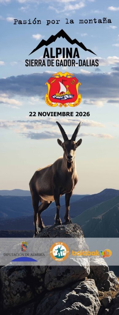 Cartel oficial de Alpina Sierra de Gádor Dalías