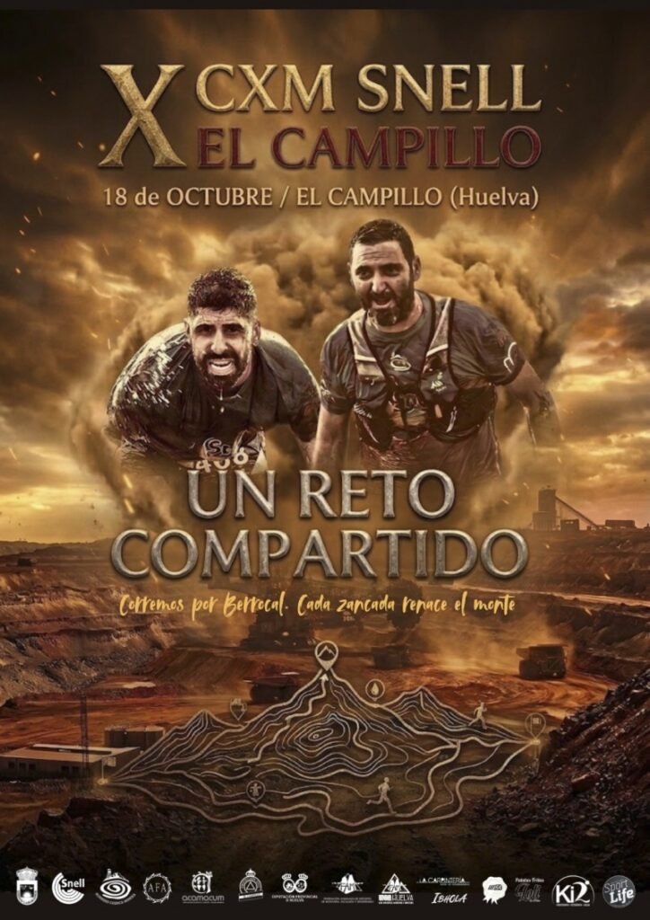 Cartel oficial de Carrera por Montaña Snell El Campillo Un Reto Compartido