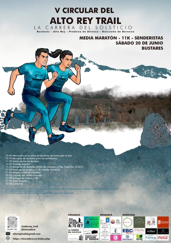 Cartel oficial de Trail Alto Rey