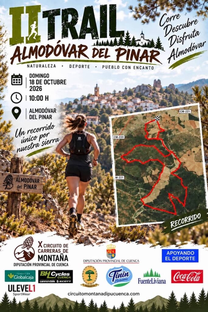 Cartel oficial de Trail de Almodóvar del Pinar