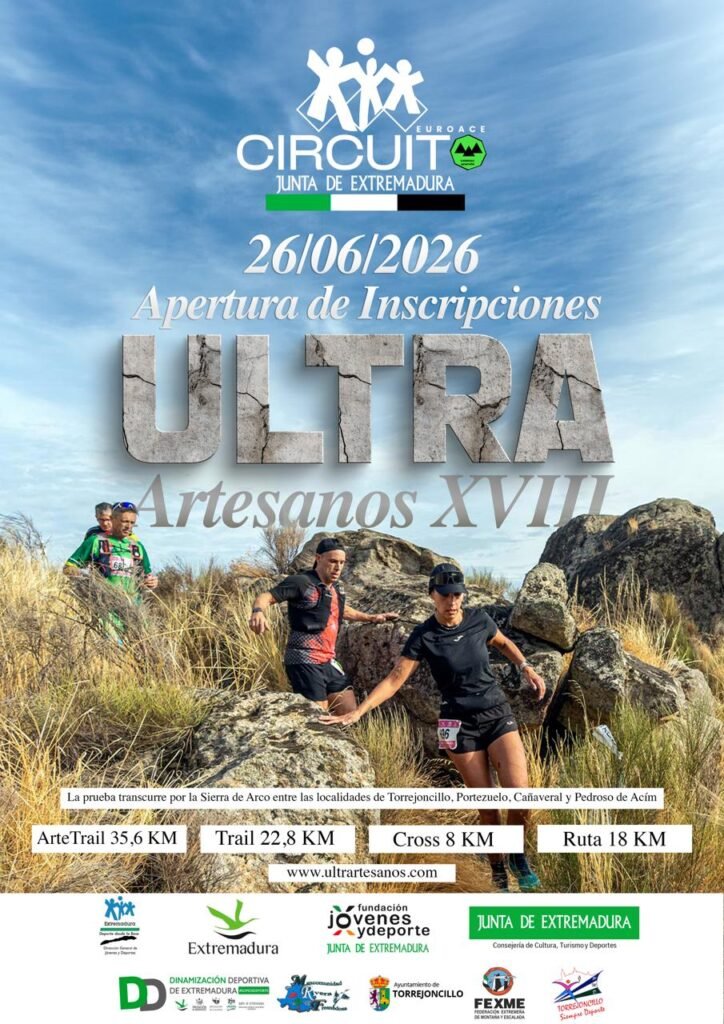Cartel oficial de Ultra Artesanos Torrejoncillo
