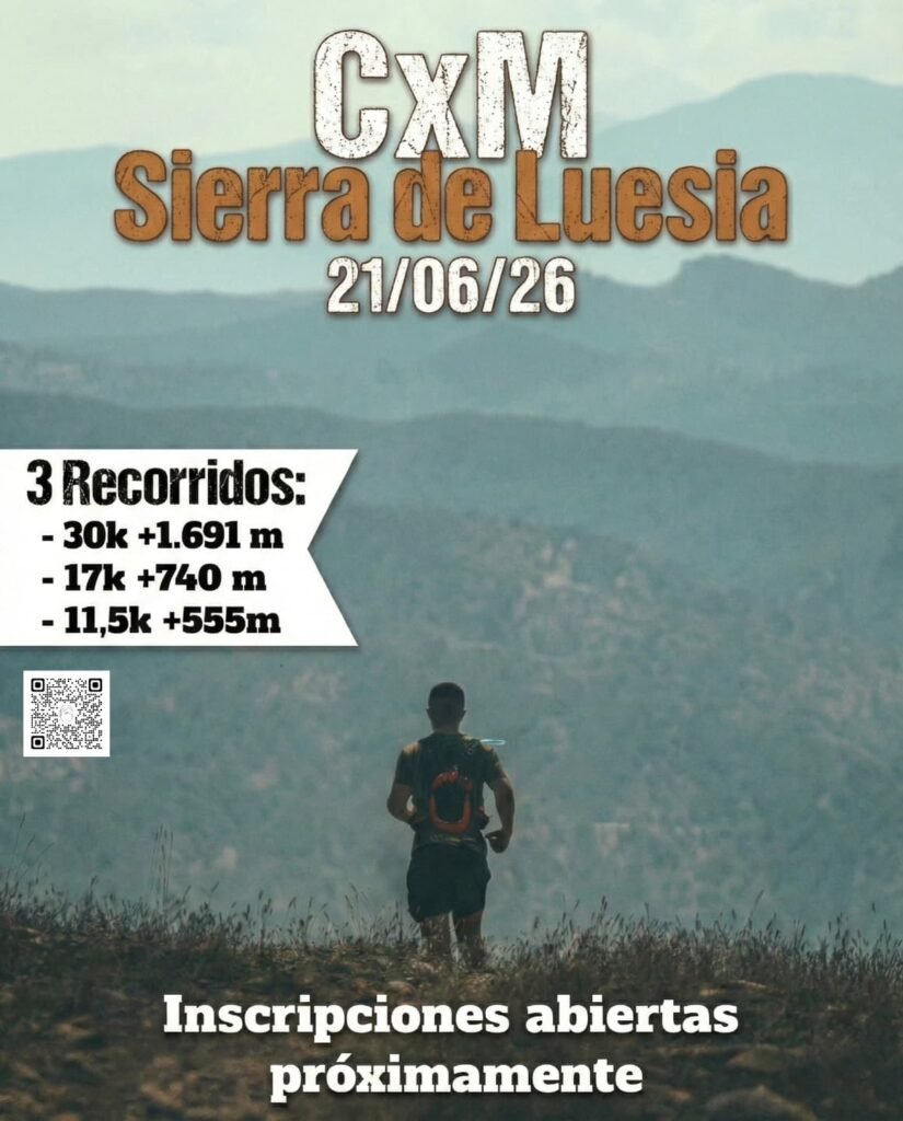 Cartel oficial de Carrera por Montaña Sierra de Luesia