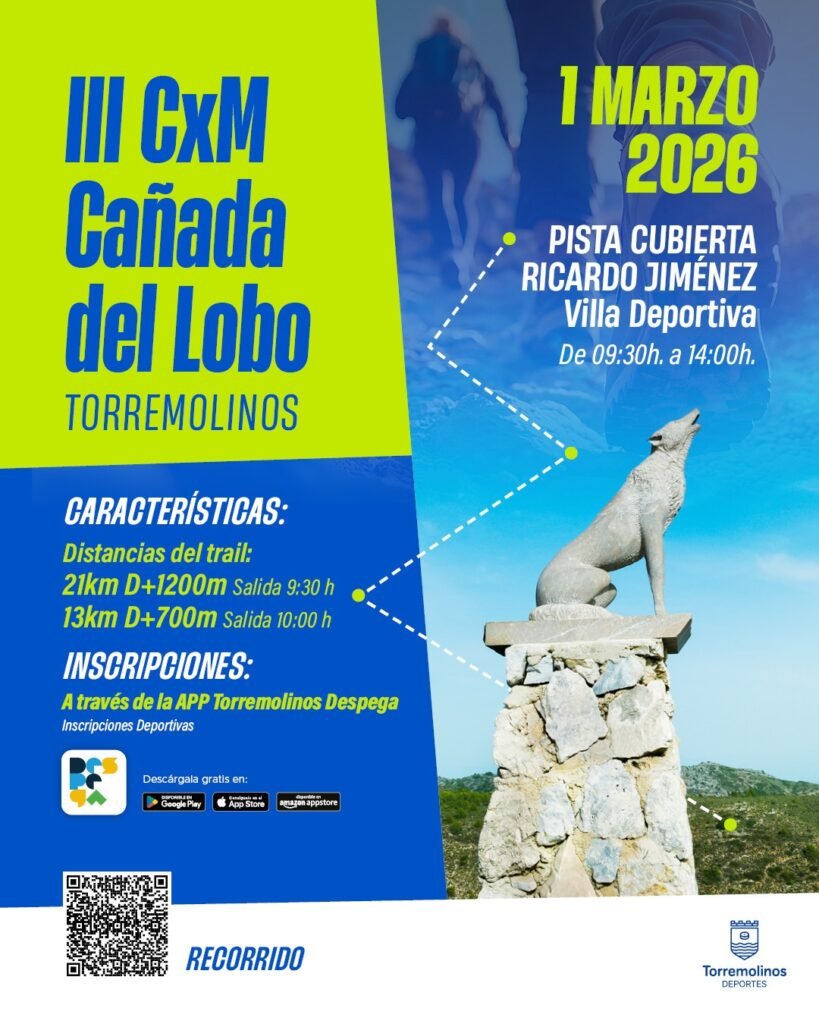 Cartel oficial de CxM Trail Cañada del Lobo