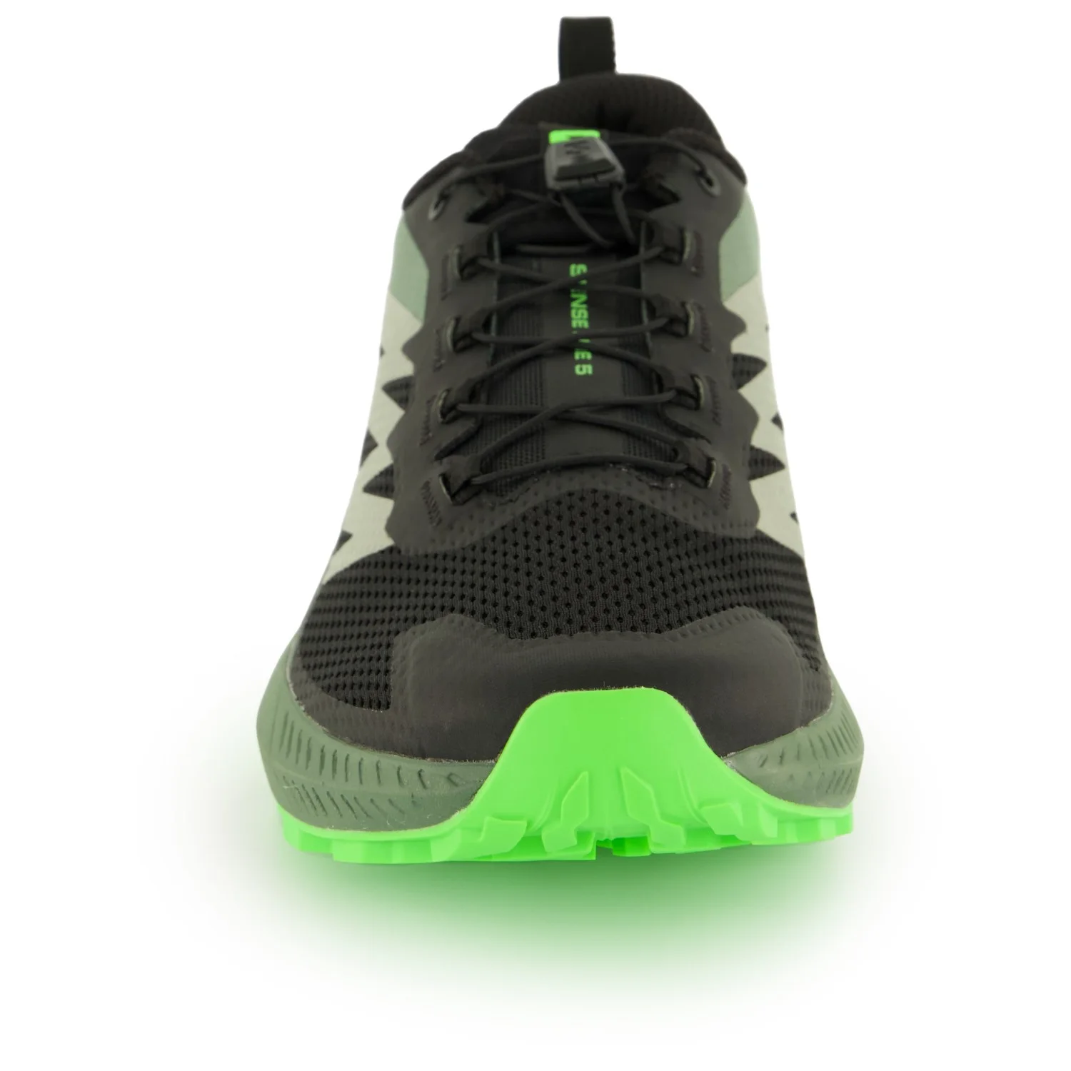Salomon Sense Ride 5, detalle de la suela y los tacos
